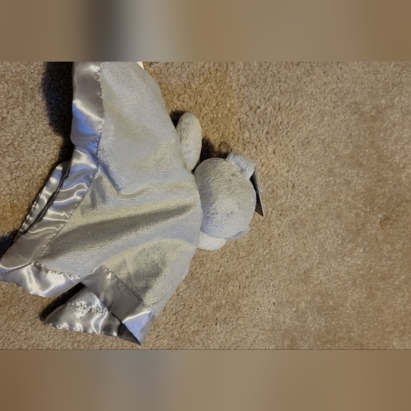 New Baby Fanatic new york jets Bear Brown Satin Baby Lovey Security Blanket New - Picture 7 of 10